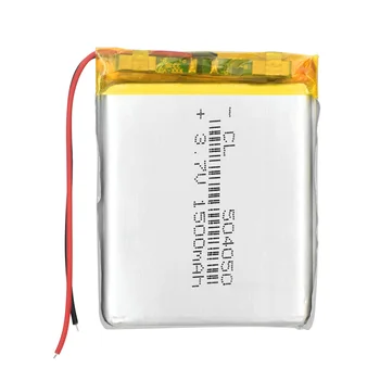3,7 V 1500mAh 504050 Lítium-Polymérová Batéria Li-Po kontakty batérie Pre Bluetooth Headset Inteligentný Náramok Veľkú Kapacitu Buniek Náhradné