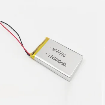 3,7 V 500mAh 805590 polymer lithium batéria DIY späť klip nabíjanie batérie 805590