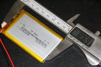 3,7 V polymer lithium batéria 805080 mobilné energetické nabíjanie poklad vstavané core veľké kapacita 4000mAh Nabíjateľná Li-ion Bunky