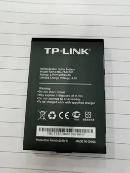 3,7 V Pôvodnej veľkosti Batérie 2000mAh Pre TP-LINK TP-LINK TL-TR861 761 M5350 TBL-71A2000 wifi Batérie