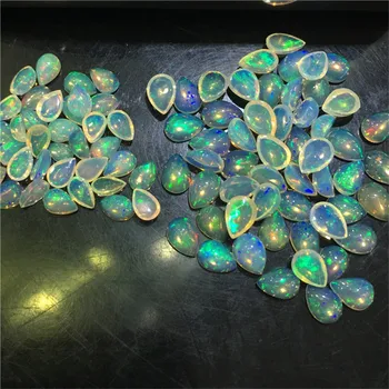 3 kusy v balení Hruška rez opal voľné drahokam reálne prírodné opál ovál rez