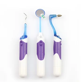 3 v 1 LitPack, Bielenie Zubov, LED Zubné Súpravy nástrojov Ústna Hygiena, Starostlivosť o Zrkadlo & Zub Škvrna Gumu & Plaque Remover Domov Cestovanie