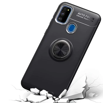 3-v-1 Telefón Prípadoch, + Kamera Skla pre Honor9A/MOA-LX9N Magnetický Krúžok Silikónový Kryt Honor9 A Česť-9 Huawei Y6P Prípade Česť 9A