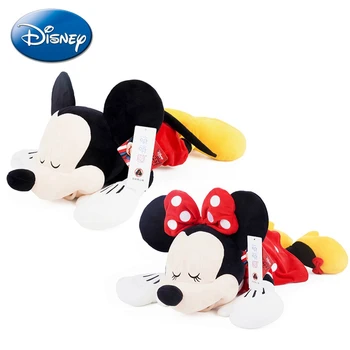 30/46 cm Disney Mickey Minnie Mouse Cartoon Plnené Plyšové Spánku, Vankúš, Bábiky, Hračky Pre Dievča Detí, Narodeniny, Vianočné Darčeky