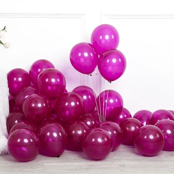 30/50pcs party dekorácie latexový balón macaron červené víno 10 palcový latexové balóny happy birthday party víno červené balóniky