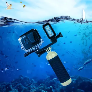 30 Metrov pod vodou Nepremokavé Potápanie LED Svetla LED Bodové Svietidlo pre GoPro Hero 5 4 3+ 3 Športové Kamery