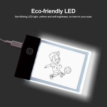 300 Listov Papier na Kreslenie Flip Book Auta s Light Pad LED Light Box Tablet Flipbook s Záväzné Skrutky pre Kreslenie Pauzovací