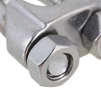304 Nerezovej Ocele M14 Kábel Drôt blokant Klip Fit 2-24 mm Hrúbka Oceľového lanka Pack 2