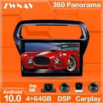 360 Kamery Android 10 systém Auto Multimediálny Prehrávač Pre Ford Escort-2018 GPS Navi Rádio stereo IPS Dotykový displej vedúci jednotky