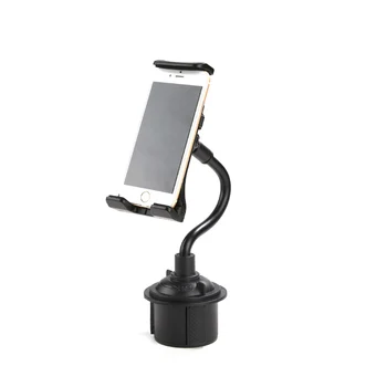 360 stupeň šikovný pohár telefón mount držiak na nápoj mobilný telefón držiak do auta na pohár pre iphone 7 plus tablet pc