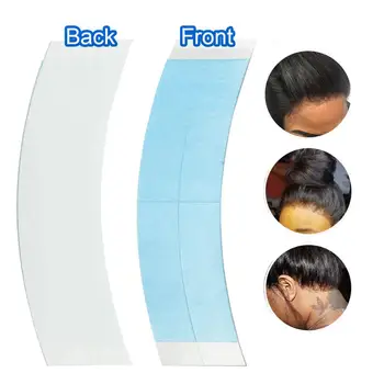 36pcs/veľa Silné Parochne Čipky Vpredu Modrá 1/2 Dvojlôžková Pásky Pre Toupee/Čipky Parochne/Pásku predlžovanie Vlasov Vlasy Systém Lepiaca Páska