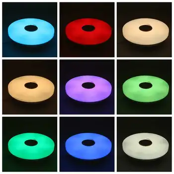 36W/72W Moderné RGB LED Stropné Svietidlá Domov osvetlenie APLIKÁCIU bluetooth Hudby Svetlo Spálňa Lampy Smart Stropné Lampy, Diaľkové Ovládanie