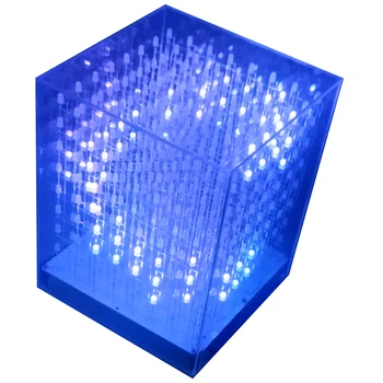 3D 888 farebná kocka skončil farbu RGB svetlo cube 16 miliónov druhov farieb svetla kocka produkt AUTA 8*8*8 Okuliare bez 3D