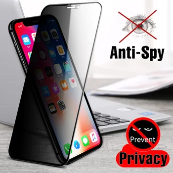 3D Anti-Spy Peep ochrany Osobných údajov Tvrdeného Skla Pre iPhone 12 12PRO 11 Pro XS Max XR X Screen Protector pre iPhone 7 8 6 6 Plus