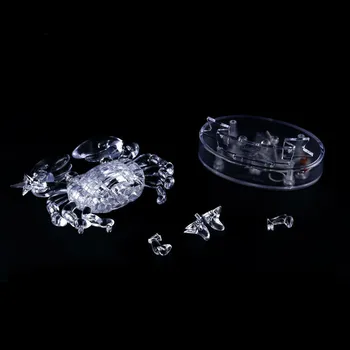 3D Crystal Puzzle Flash Light DIY Rakoviny Súhvezdí Model Hračky Domáce Dekorácie Darček k Narodeninám Puzzle Skladačka Hračky pre Deti