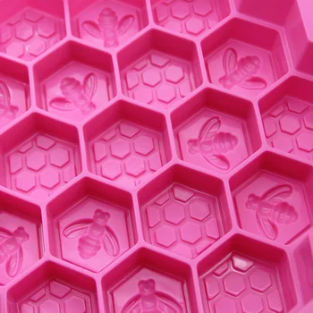 3D Honeycomb Včely Mydlo Plesní, Silikónové Formy Torte Čokoláda, Formy Ice TrayMaking DIY Remeselníci Mydlo Forme Formy