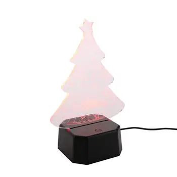 3D Hudby Buletooth Akryl Lampa Base Nabíjateľná Nočné Svetlo Diaľkové Prijemne USB Svetelný Lampda Náhradné