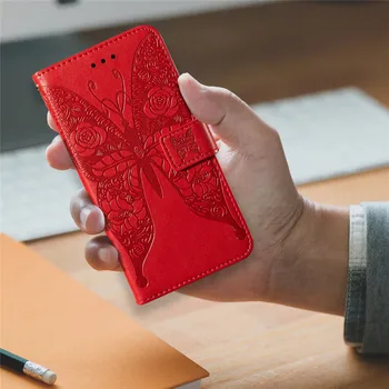 3D Kože Flip Pre Samsung Galaxy Note 9 10 Lite Pro Poznámka 20 Ultra Plus puzdro Pre Samsung S9 S10 Lite S20 Plus Ultra Prípade