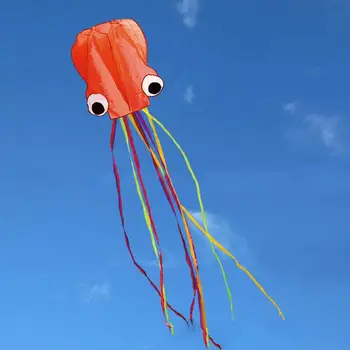 3D Octopus Kite Jedného motorového Športové Lietanie Mäkké Kite, Darčeky Pre Deti, Vonkajšie Hračky Lietať Zábavné, Jednoduché U1H6