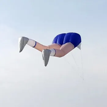 3D veľké nohy kite mäkké nafukovacie drak jednom riadku kite zabrániť trhaniu ľahko lietať vonkajšie športové lietanie nástroj s kite line