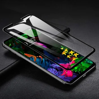 3D Zakrivené Tvrdeného Skla Pre LG G8 ThinQ Úplné Pokrytie 9H Ochranný film Screen Protector Pre LG G8 ThinQ