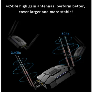 3g, 4g router sim kartu s 4g modem, wifi so sim kartu lte router 4*5dbi vysoký zisk antény gigabit router MT7621 Chipset