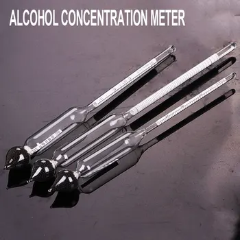 3ks 0- Koncentrácie Alkoholu Meter + Teplomer Hustomer Alcoholmeter Tester Nastaviť