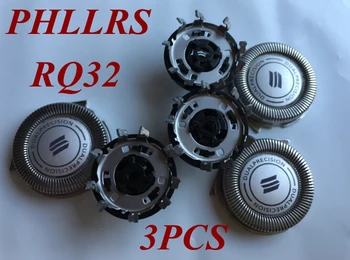 3ks RQ32 Náhradné Hlavy razor blade pre Philips Norelco holiaci strojček RQ11 RQ1160CC RQ1180CC RQ1131 RQ1175 RQ1195 RQ310 RQ311 RQ312