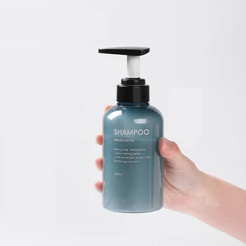 3ks Sada Mydla Fľaša dezinfekčné prostriedky na Ruky Fľašu Kozmetika Shampoo Body Wash Lotion Fľaša Vonkajšie Cestovných Nástrojov, 300 ML/500 ML