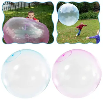 3ks/set Wuble Bubble bobble Tvorivé TPR detské Hračky Elastické Loptu Zosilnené Nafukovacie Lopty Vstrekovanie Vody Bubble bobble
