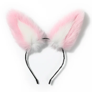 3ks Sladké Sexy Bunny Uši hlavový most Duševné Plyšové Loptu Králik Chvost Análny Plug Nerezovej Ocele so Srdcom Choker Erotické kostýmy
