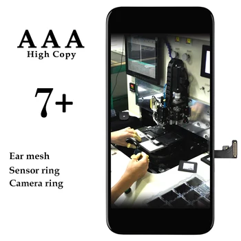 3ks TFT Pre iPhone 7 Plus LCD Obrazovka S 3D Dotykový Displej AAA Displej Pre iphone 7P Pantalla Montáž Obrazovke Náhradný Diel