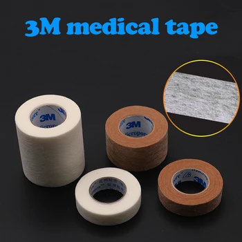 3M Micropore Páska Chirurgické Pásky Rias Rozšírenie apprication Lekárske priedušná lash pásky opatreného priedušná papiera, lepiaca páska