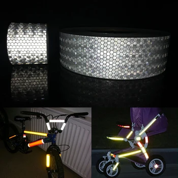 3M Reflexné lepiaca páska na auto styling motocykel dekorácie reflexné výstražné pásky
