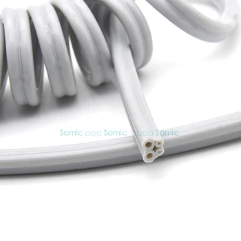 4/2 otvor handpiece trubice špirála pre zubné vysokej rýchlosti a nízkej rýchlosti turbíny