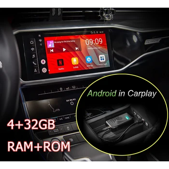 4+32GB Auto Audio a Video Zábavu AI Box Android CarPlay USB Box Univerzálny pre Land Rover Škoda Ford Maserati AUDI BMW, VW