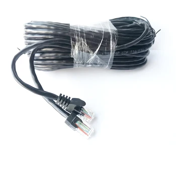 4 KS 20M 65ft cat5 Siete Ethernet Patch Kábel RJ45 Exteriérový Vodotesný Kábel siete LAN Káblov Pre CCTV POE IP Kamera Systém