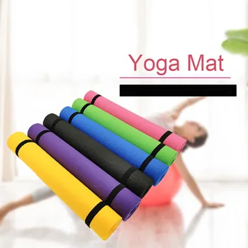 4 mm Yoga Mat Non Slip EVA Skladacie Jogy Deka Joga Pilates Matrac Telocvični Domáce Cvičenie, Školenia Fitness Sport Koberec Pad