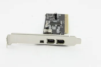 4 Porty Firewire IEEE 1394 4/6 Pin PCI Radič Kartu Adaptér pre HDD MP3, PDA
