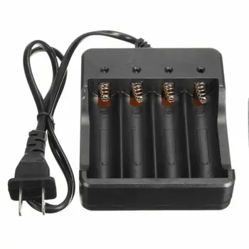 4 Sloty Nabíjateľnú Batériu, Nabíjačku Batérie Univerzálny Rýchly Inteligentné Nabíjanie Base EU/US/UK Plug