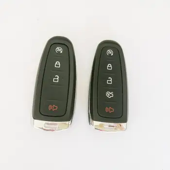 4 tlačidlá, 5 tlačidiel Keyless Shell Smart Remote Tlačidlo Prípade Fob Pre Ford Edge Explorer Uniknúť Flex Focus Býk C-MAX pre Lincoln