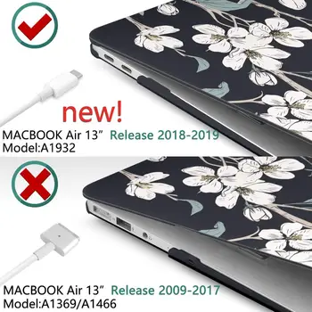 4 v 1 Matný Crystal puzdro Pre Apple Macbook Air Pro 13 15 Retina Notebook Tlač Kryt pre Nový Macbook Pro Air 13.3 2020 A2338 M1
