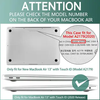 4 v 1 odoslané Notebook Taška case Pre Nový Macbook Air Pro 13 2020 A2179 A2289 A1932 A2337 A2338 A2251 PC Matný Prípade