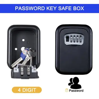 4 Číslice na Stenu Zakrivené Key Card trezor heslo hlavný Kľúč Políčka Password lock Zdobené Šifra Tlačidlo Poľa zadajte box stenovú zariadené, pri