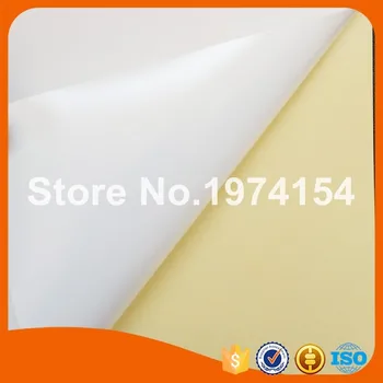 40 listov A4 210x297mm prázdne nepremokavé samolepka papier matný biely vinyl štítok pre atramentové tlačiarne