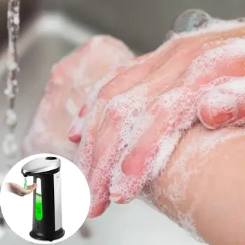 400 ml Mydlo Vydávať Elektrický Automatický Inteligentný Snímač Indukčný Touchless ABS voľnú Ruku Umývanie Mydla pre Kúpeľňa