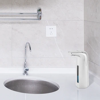400 ml Touchless Kúpeľňa Dávkovač Inteligentný Senzor Dávkovač tekutého Mydla Pre Kuchyňa voľnú Ruku Automatické Mydla Nástroje