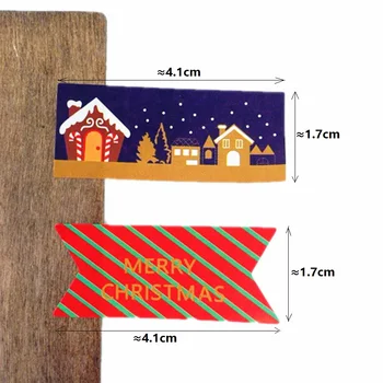 400pcs/veľa Vintage Gingerbread Man&Snow&Snehuliak, Vianočný série tesnenie nálepky DIY poznámka darček Štítky Veľkoobchod