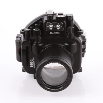 40M 130ft Vodotesné Podvodné Potápanie Kamery Bývanie Prípade Olympus O-MD E-M5 Mark II OMD EM5II + 12-50 f/3.5-6.3 Objektív