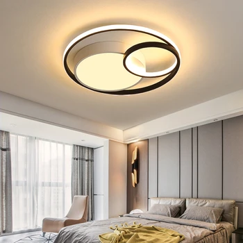 40W 55W 70W LED Stropné Svetlá Diaľkové Ovládanie pre Obývacej izby, Spálne, Hliníkové Telo Krytý Kolo Moderné Plafond Lampa Flush Mount